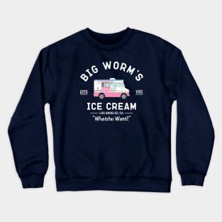 Big worm's ice cream, Friday Movie Crewneck Sweatshirt
